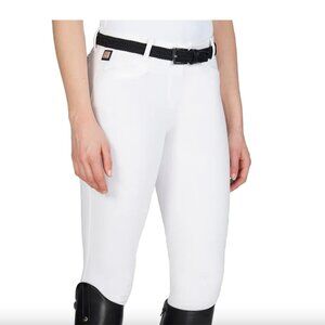 Womens Equiline Ash Show Breeches White
